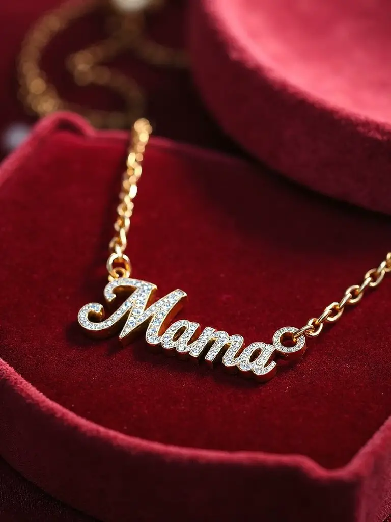 sparkling personal versatile thoughtful mama necklace