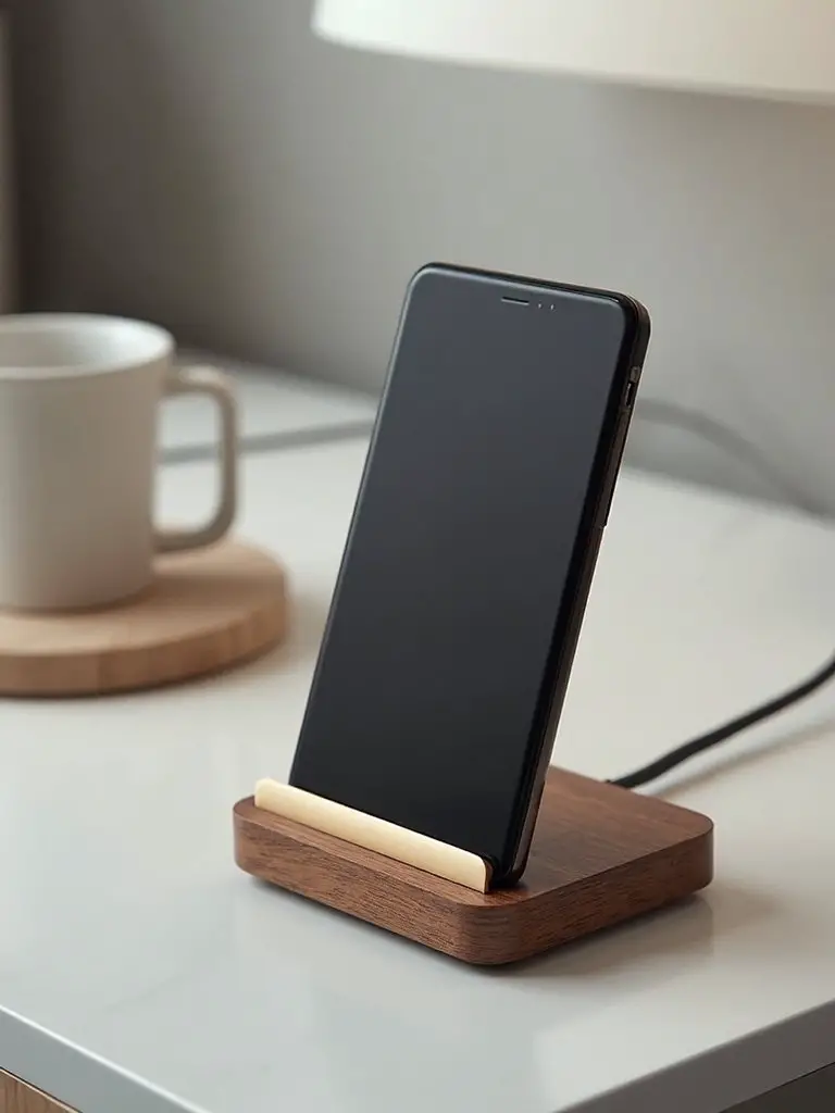 stylish organized multi device wireless charging