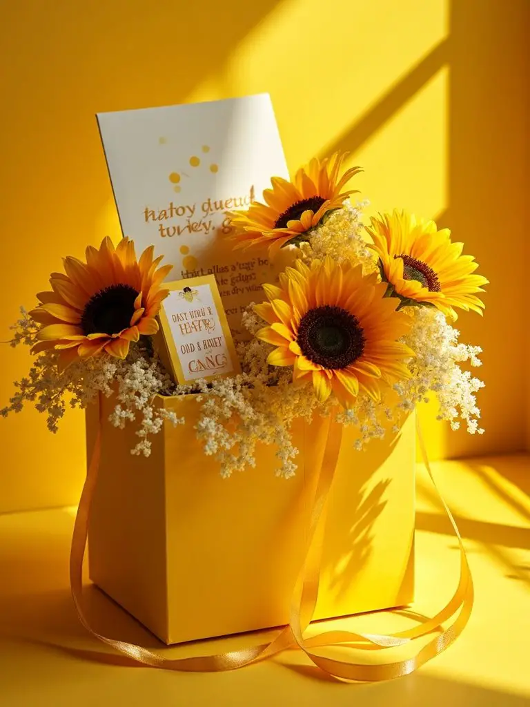 sunshine filled encouragement care package gift
