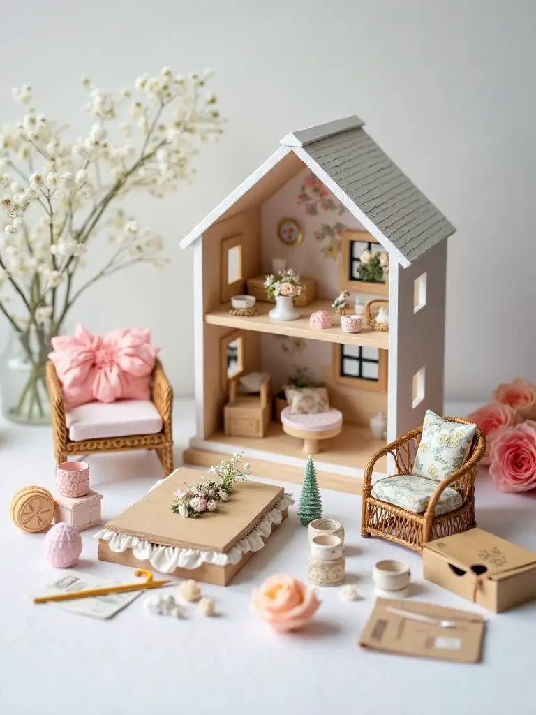 thoughtful bonding diy miniature dollhouse kit