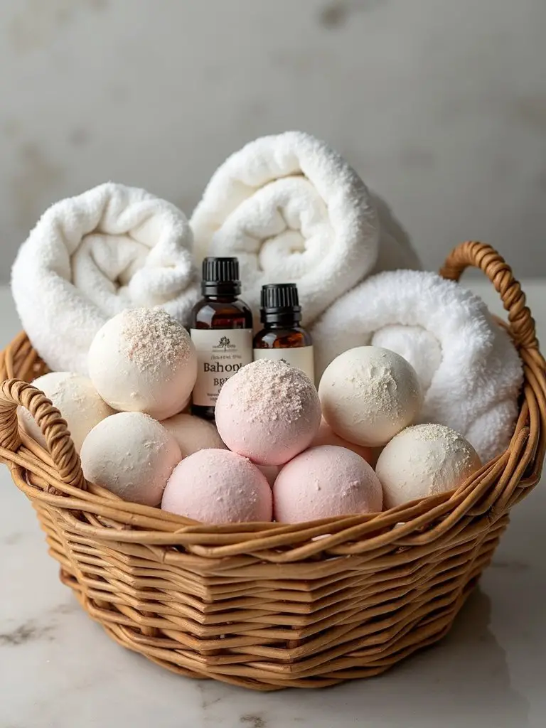 thoughtful diy spa day gift basket
