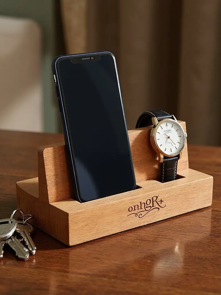 thoughtful personalized and functional docking station
