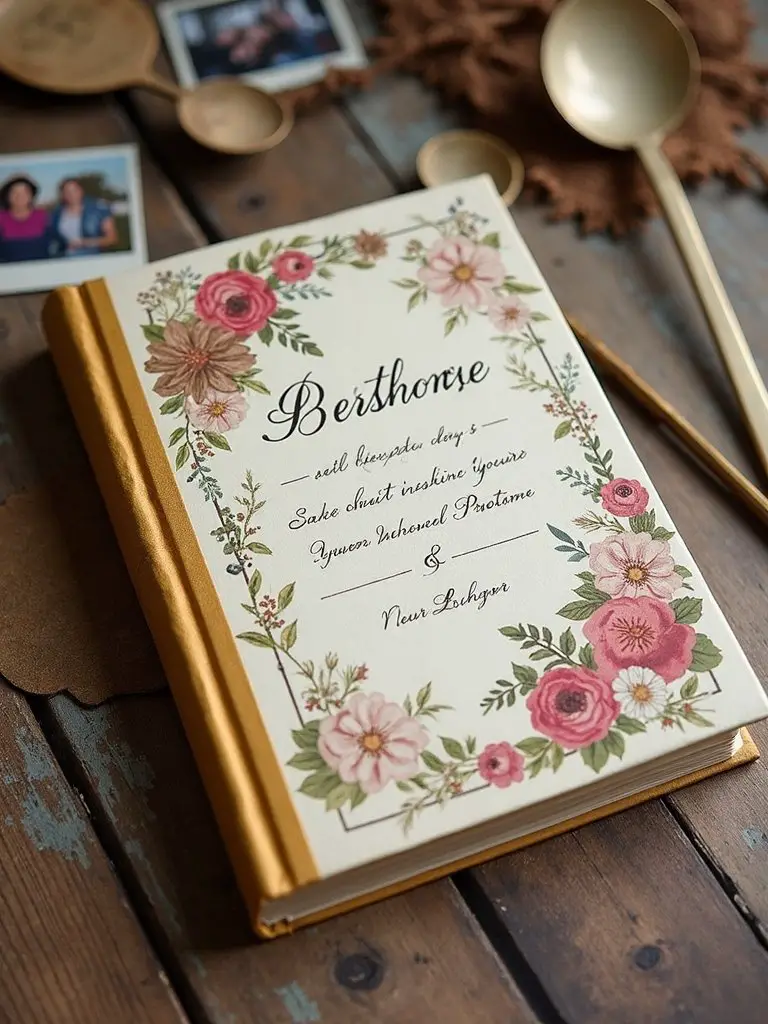 thoughtful personalized preserved family recipes