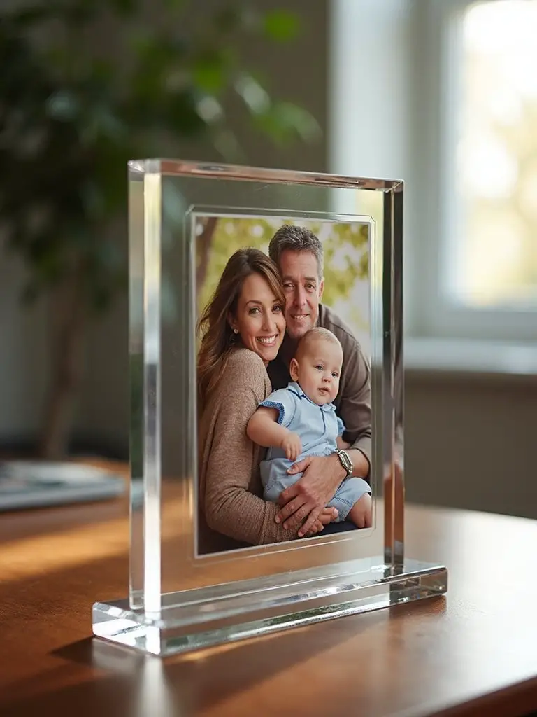 timeless personalized acrylic photo keepsake