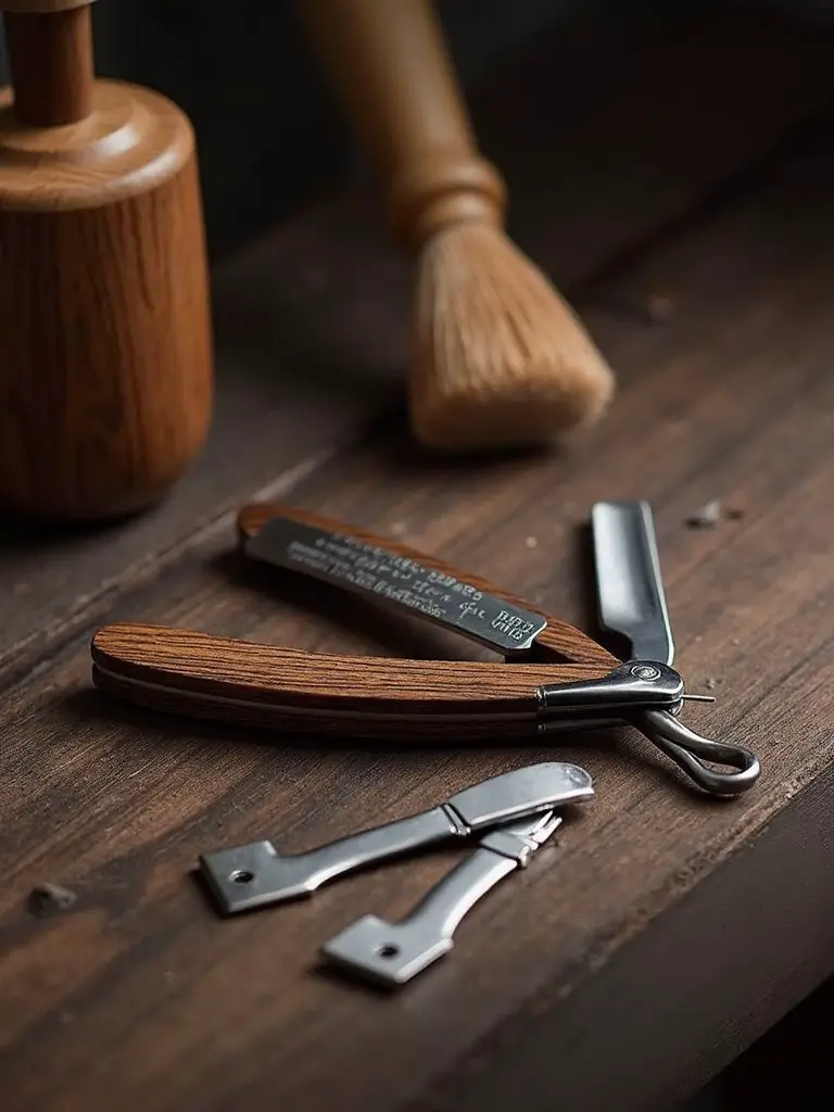 traditional crafted straight razor