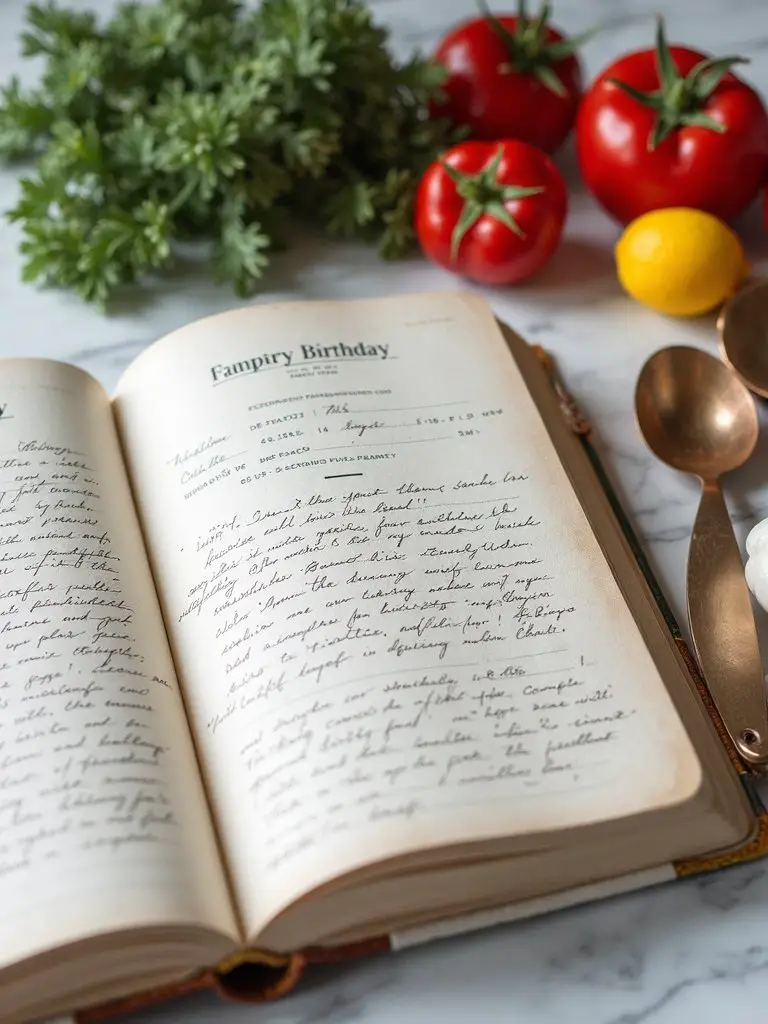treasured culinary legacy personalized keepsake