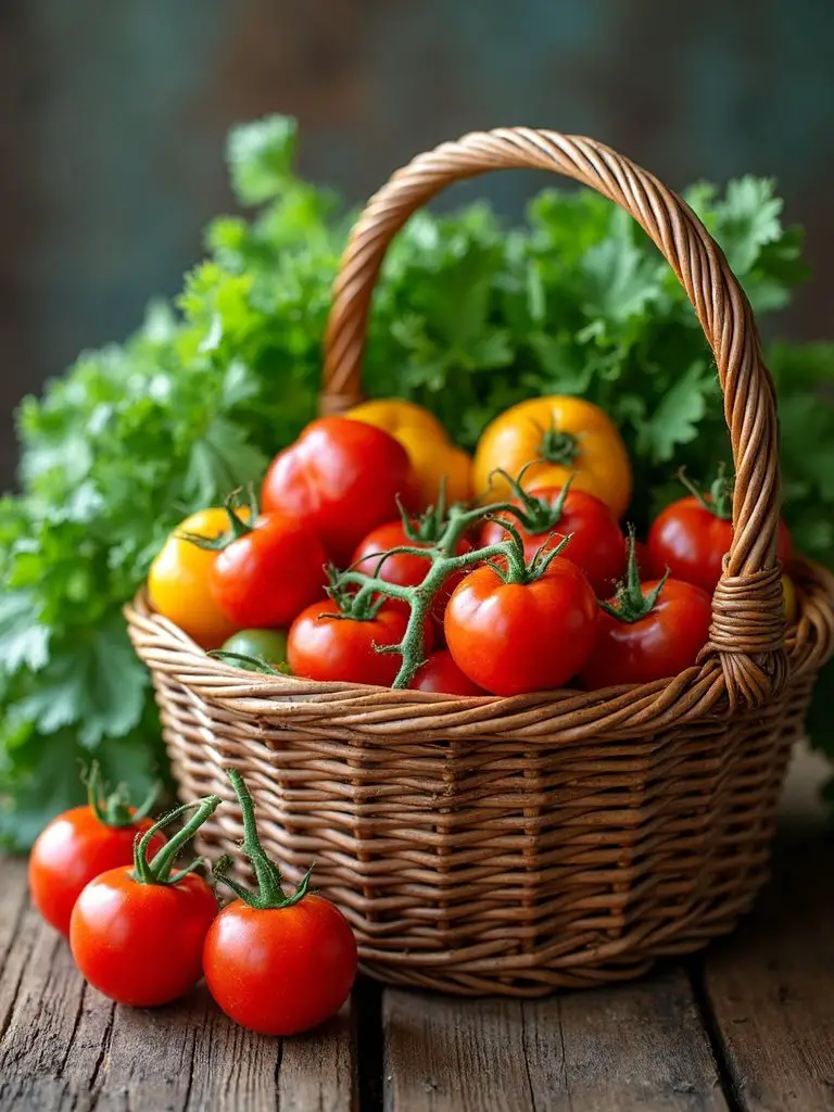 versatile garden harvest storage basket