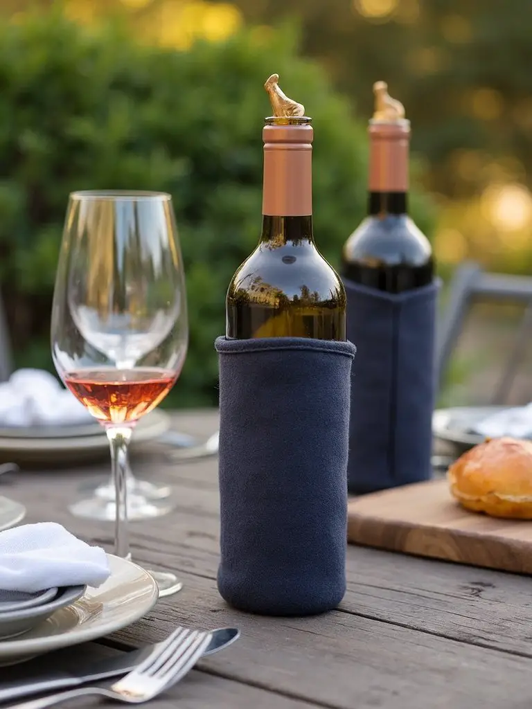 weighted outdoor wine covers