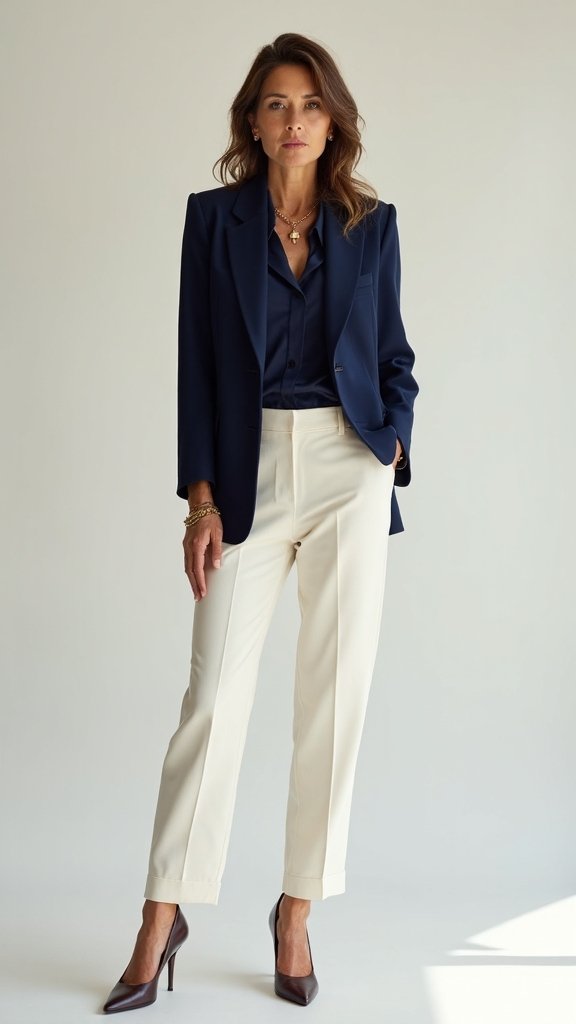 polished professional versatile timeless ensemble