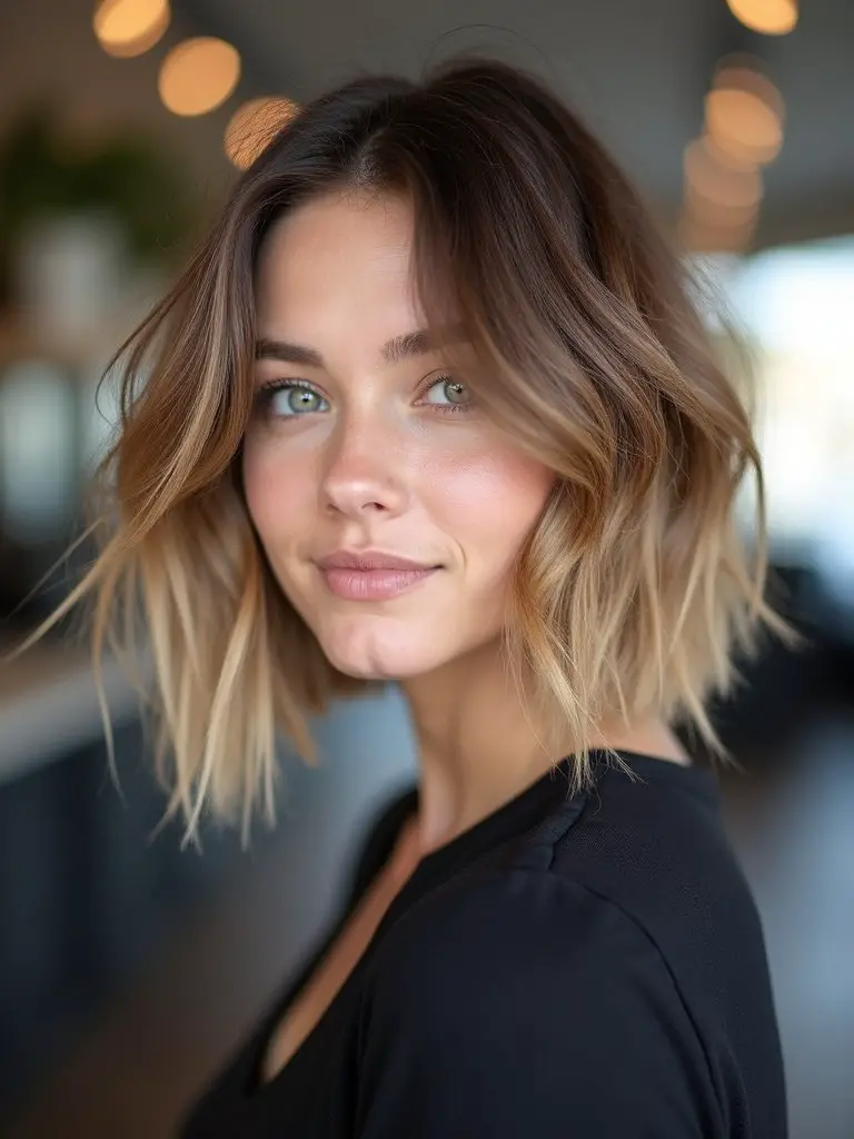 tousled beachy voluminous effortless
