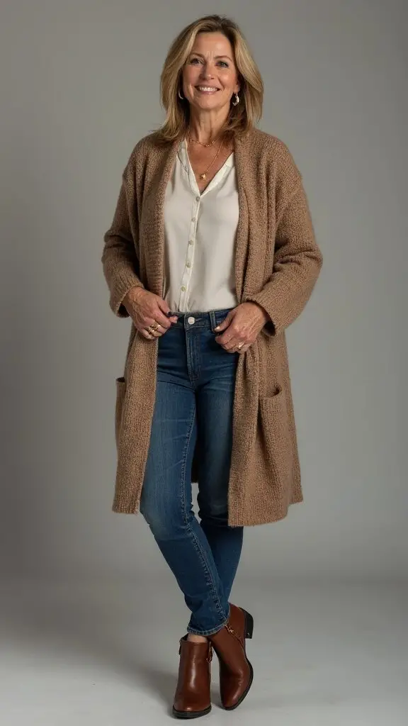 versatile classic cardigan timeless fall fashion