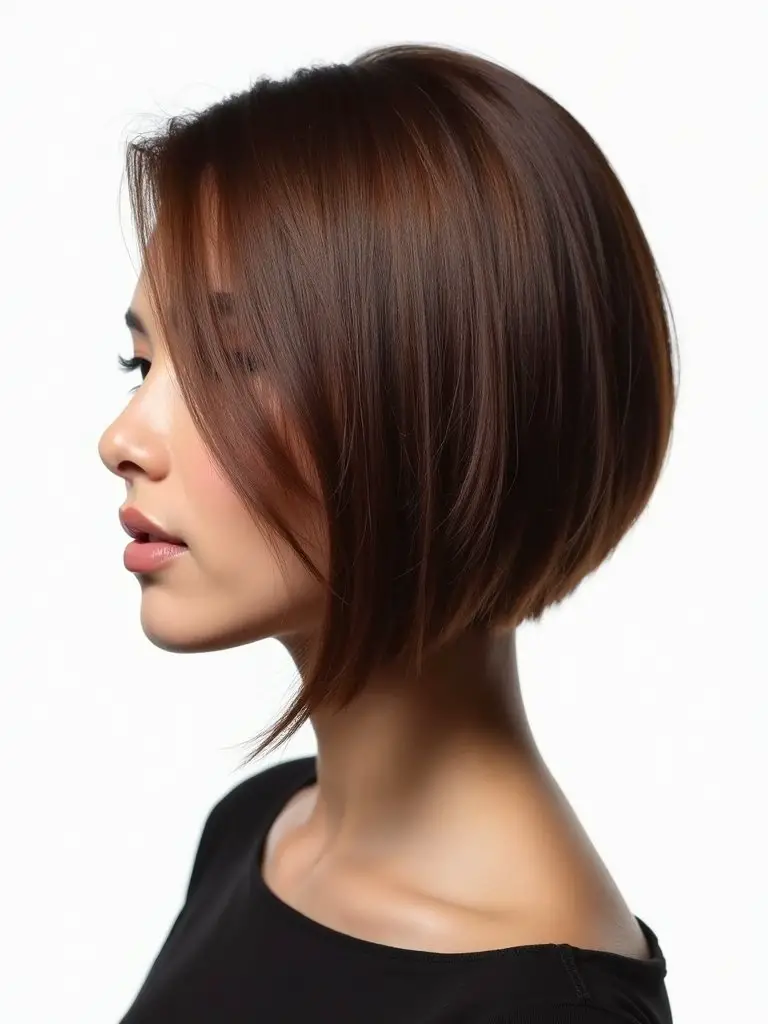 voluminous side swept lively flicked ends